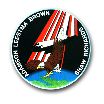 SPACE SHUTTLE COLUMBIA STS 28 VINYL TRANSFER DECAL