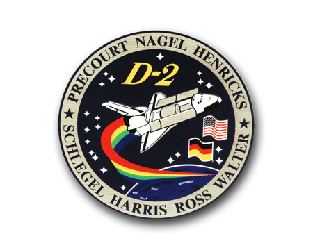 SPACE SHUTTLE COLUMBIA STS 55 VINYL TRANSFER DECAL