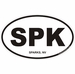 Sparks Nevada Oval Decal