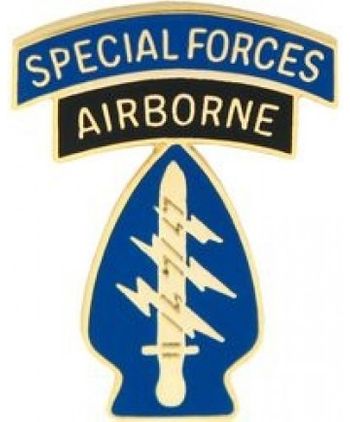 Special Forces Airborne 1 1/8" Lapel Pin