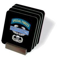 Special Forces CIB Jump Wings Coasters - Set of 4