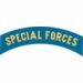 Special Forces Tab Vinyl Transfer Decal