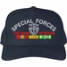 Special Forces Vietnam Veteran with Ribbon Custom Embroidered Cap