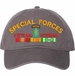 Special Forces Vietnam Veteran with Ribbons Unstructured Dad Cap
