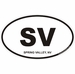 Spring Valley Nevada Oval Decal