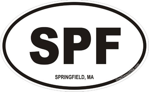 Springfield, Massachusetts Decal Sticker