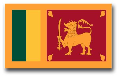 SRI Lanka Flag Vinyl Transfer Decal