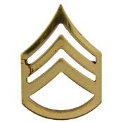 Staff Sergeant E-6 Army Lapel Pin