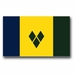 St. Vincent / Grenadines Flag Vinyl Transfer Decal
