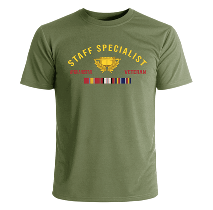 Staff Specialist Afghanistan Veteran T-Shirt