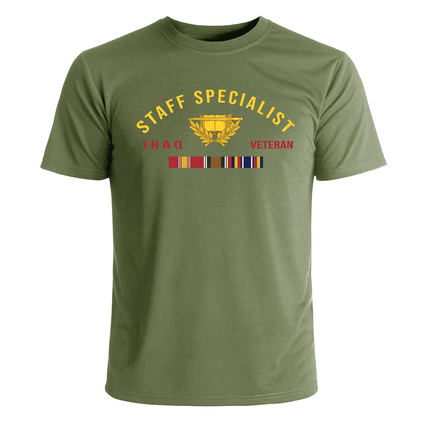 Staff Specialist Iraq Veteran T-Shirt