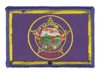 State Flag of Minnesota Shoulder Patch