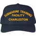 Submarine Training Facility Charleston Text Only Custom Embroidered Cap