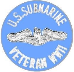 WWII Submarine Veteran Lapel Pin