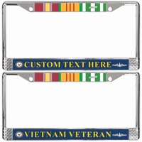 Submarine Vietnam Veteran License Plate Frames Thumbnail Illustration