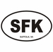 Suffolk Virginia Oval Decal