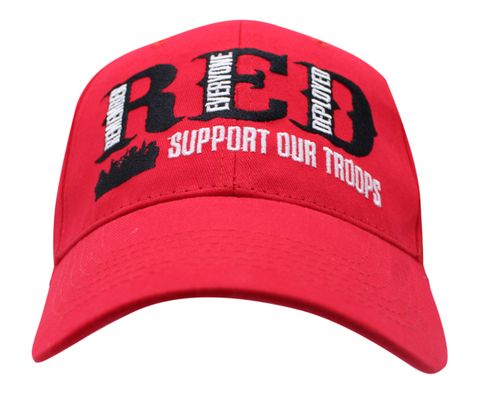 Support Our Troops R.E.D. Friday Cap