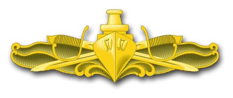 Surface Warfare Officer Military Vinyl Transfer Sticker Decal