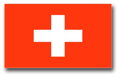 Switzerland Flag Vinyl Transfer Decal