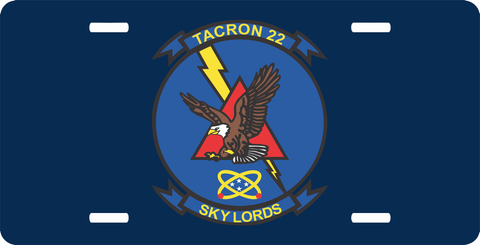 Tacron-22 Sky Lords License Plate