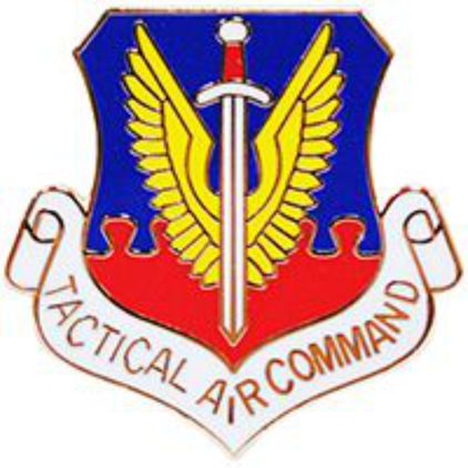 Tactical Air Command Military Lapel Pin