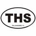 Tallahassee Florida Oval Decal