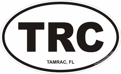 Tamrac Florida Oval Decal
