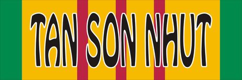 Tan Son Nhut Vietnam Decal Sticker