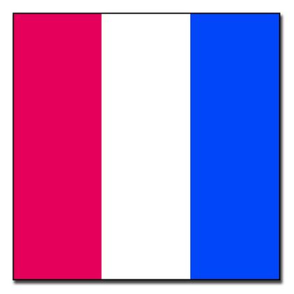 Tango Signal Flag Sticker Decal