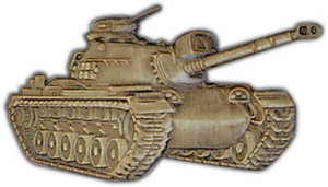 Tank M-48 Large Lapel Pin