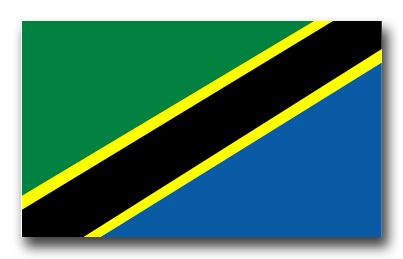 Tanzania Flag Vinyl Transfer Decal