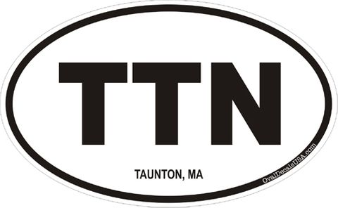 Taunton, Massachusetts Decal Sticker