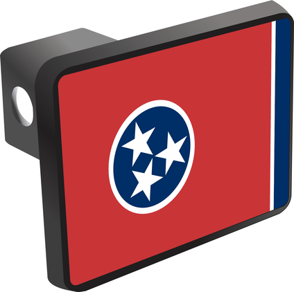 Tennessee State Flag Hitch Cover