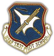 Test Pilot School Shield Lapel Pin