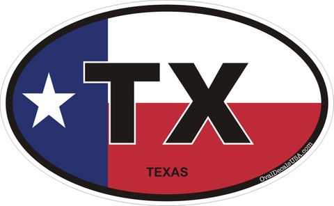 Texas State Decal Sticker