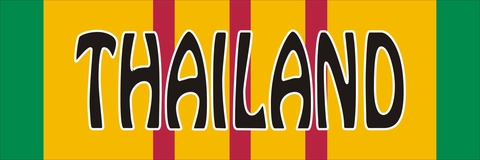 Thailand Vietnam Decal Sticker