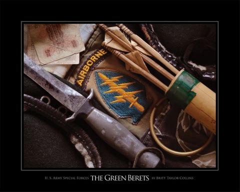 The Green Berets - Giclee Print