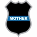 Thin Blue Line Mother Police Badge Decal