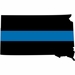 Thin Blue Line South Dakota State Decal