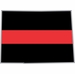 Thin Red Line Colorado Firefighter Decal
