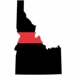 Thin Red Line Idaho Firefighter Decal