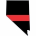 Thin Red Line Nevada Firefighter Decal