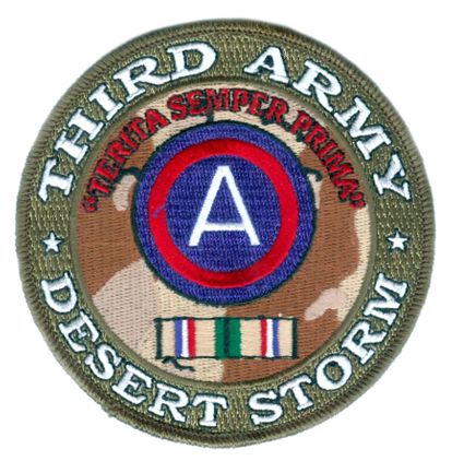 Third Army Desert Storm Patch
