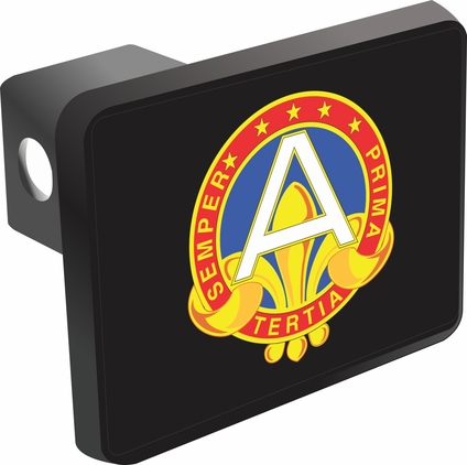 Third U.S. Army Unit Crest Hitch Cover