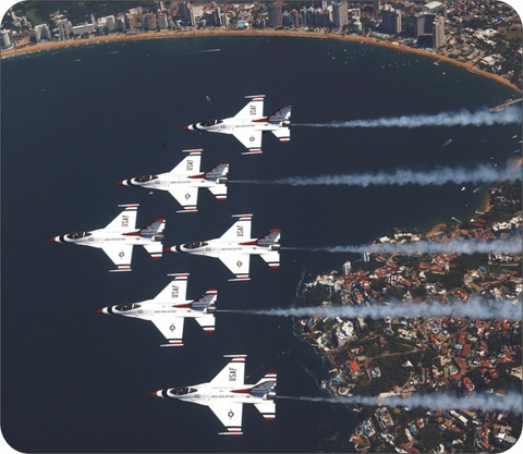 Thunderbirds Delta Formation Mouse Pad