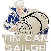 TIN CAN SAILOR LAPEL PIN