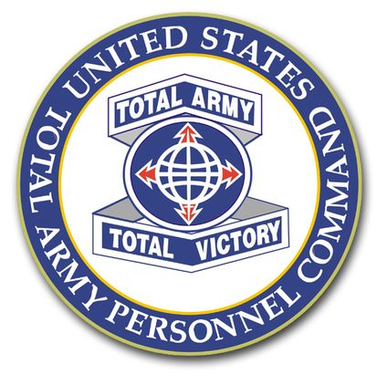 Total Army Personnel Command Seal Vinyl Transfer Decal