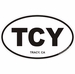 Tracy California Oval Decal