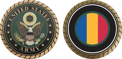 U.S. Army Training and Doctrine Command Patch Challenge Coin