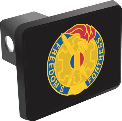 Training and Doctrine Command Unit Crest Hitch Cover